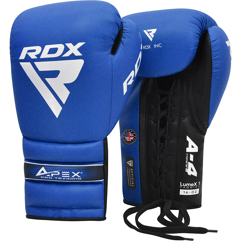 RDX Apex Guanti Da Boxe Da Allenamento/Sparring Con Lacci