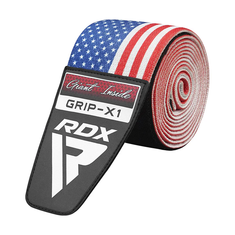 RDX BANDIERA AMERICANA K1 FASCE COMPRESSE ELASTICHE PER IL GINOCCHIO OEKO-TEX® Certificato Standard 100 - Image 6