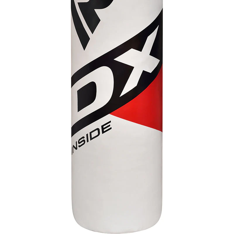 RDX F10 SACCO DA PUNZONE DA ALLENAMENTO BIANCO 4FT / 5FT PER SET BOXE E MMA - Image 4