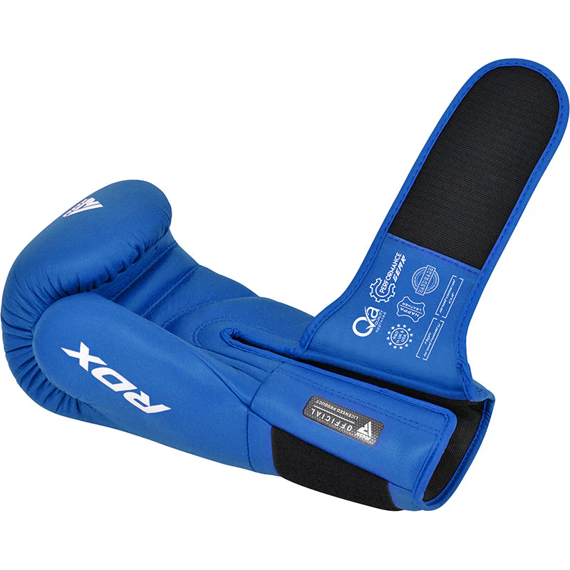 Guantoni da boxe RDX IBA per competizioni amatoriali Blu - Image 4