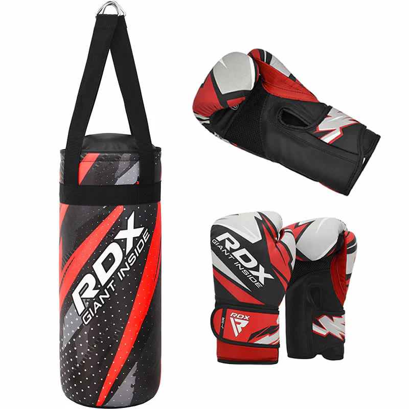 RDX J11 2piedi Set Di Sacco Da Boxe E Guanti Per Bambini - Image 2