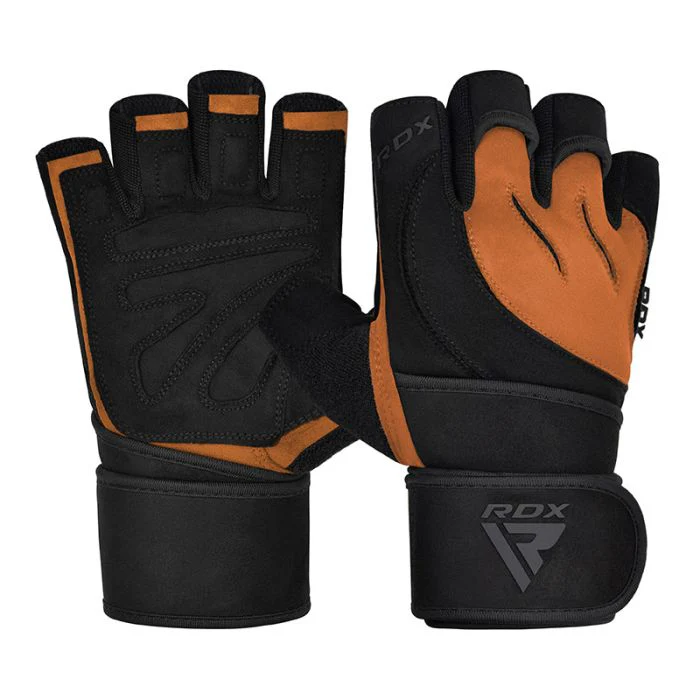 RDX L4 Guanti Da Palestra Con Dita Aperte Per Il Sollevamento Pesi   - Image 12