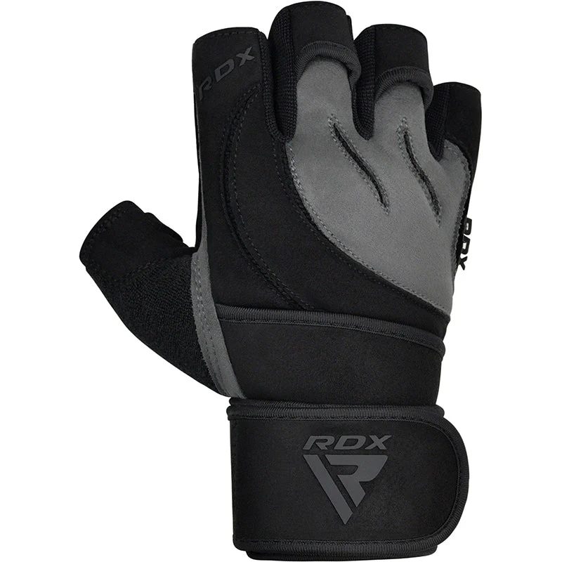 RDX L4 Guanti Da Palestra Con Dita Aperte Per Il Sollevamento Pesi   - Image 7
