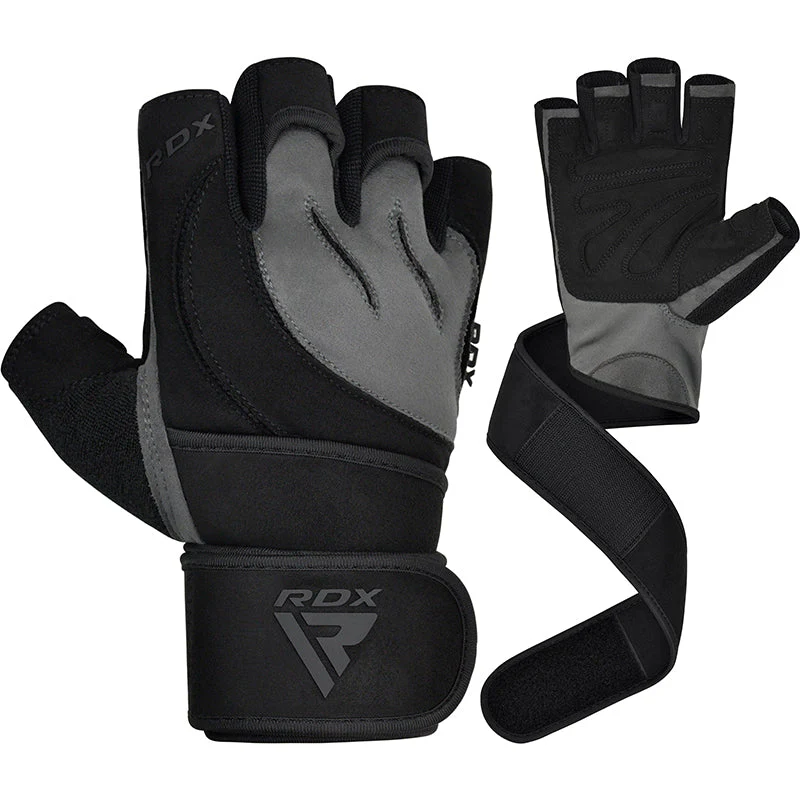 RDX L4 Guanti Da Palestra Con Dita Aperte Per Il Sollevamento Pesi   - Image 9