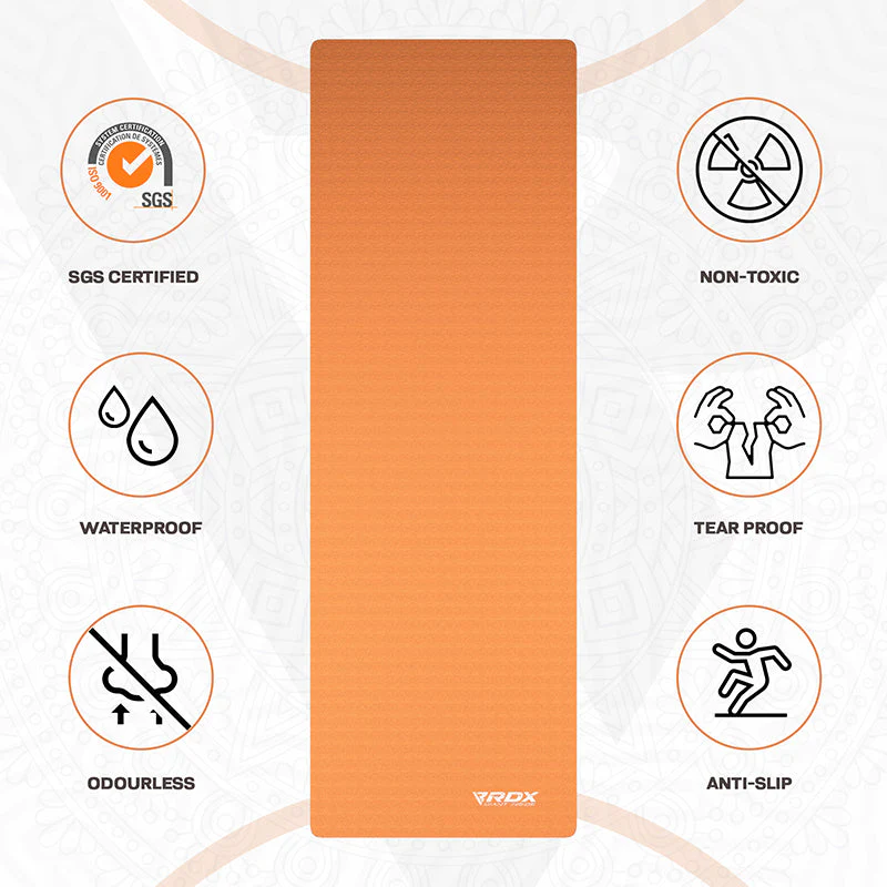 RDX MB 6mm TPE Gomma Yoga Mat - Image 4