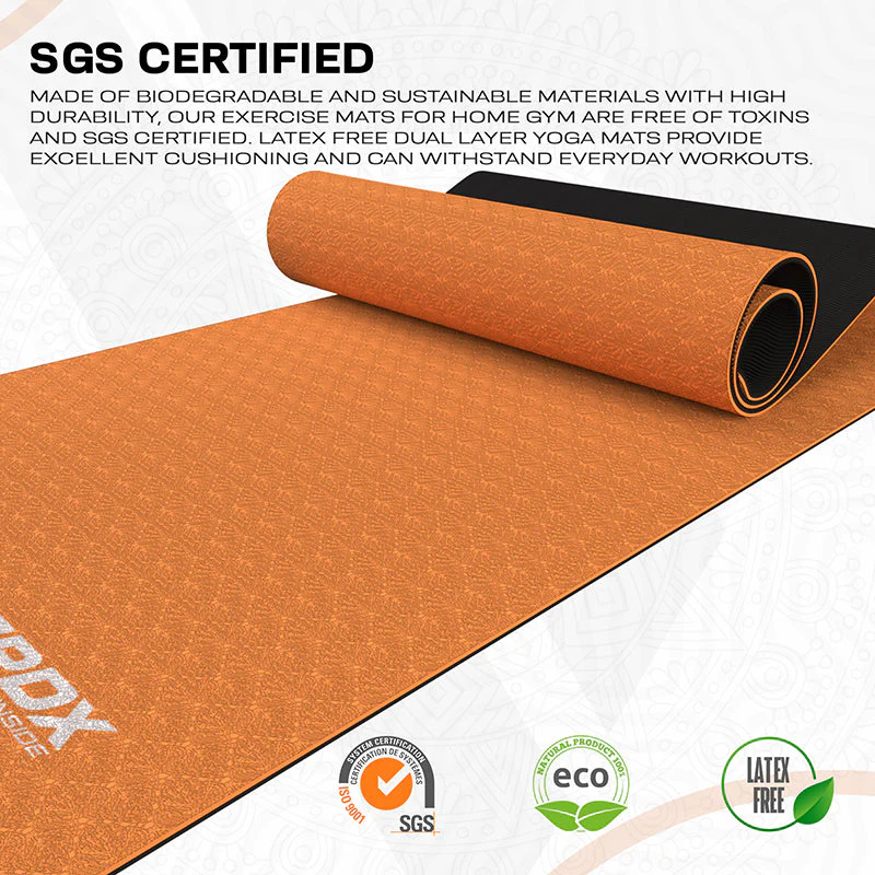 RDX MB 6mm TPE Gomma Yoga Mat - Image 5