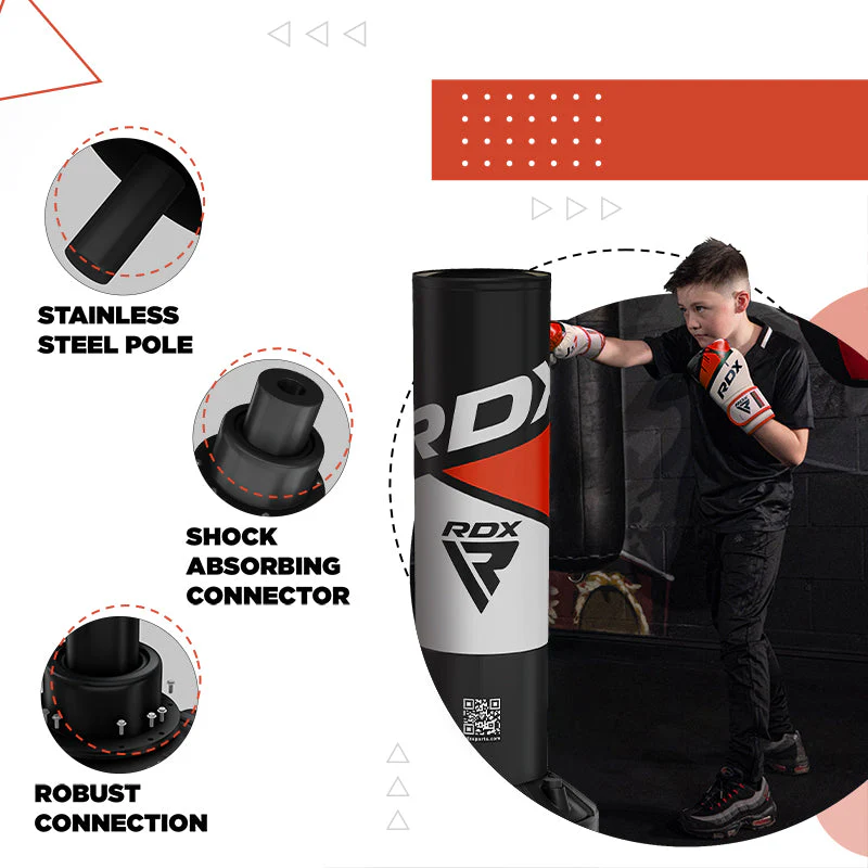 RDX R8 4piedi 2-In-1 Sacco da boxe per bambini con guanti per l'allenamento e il set di allenamento - Image 5