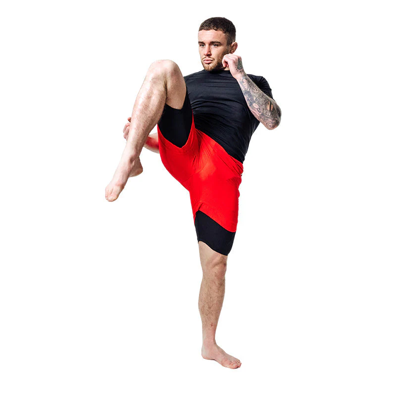 T16 Pantaloncini da MMA a compressione 2 in 1  - Image 21