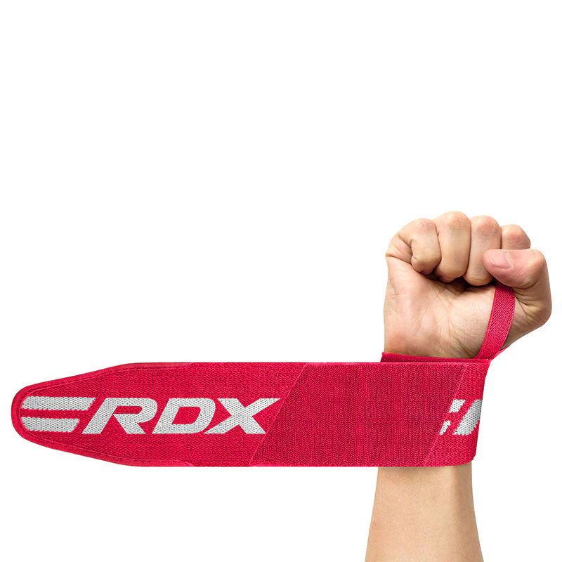 RDX W2 Fascia da polso per Powerlifting Rosa per donna - Image 7